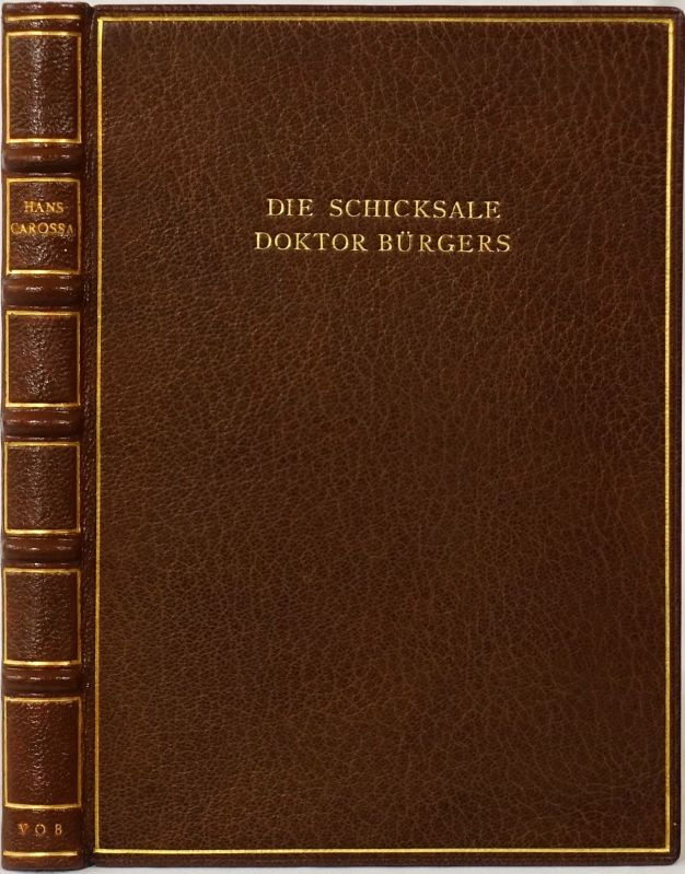 Carossa_ Hans. Die Schicksale Doktor Bürgers 1.jpg