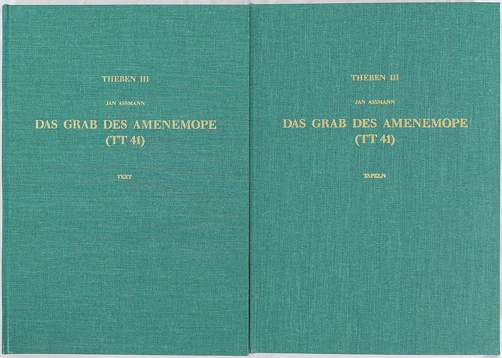 Assmann, Jan. Das Grab des Amenemope TT 41. 1.jpg