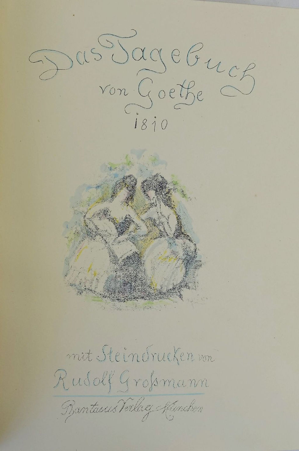 Goethe J. W. v. Das Tagebuch 1810. Mit Steindrucken 2.jpg