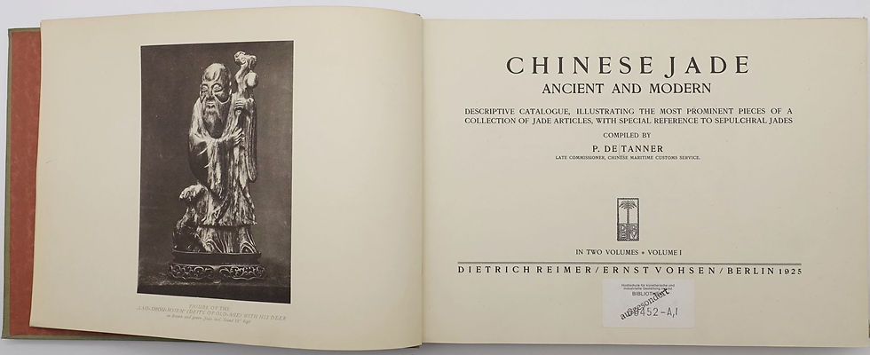 Tanner, P. de. Chinese Jade ancient and modern. Descriptive 2.jpg