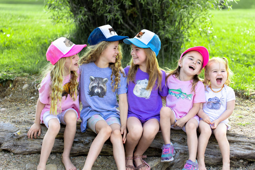 kids shirts and hats mountain attire pinedale wyoming