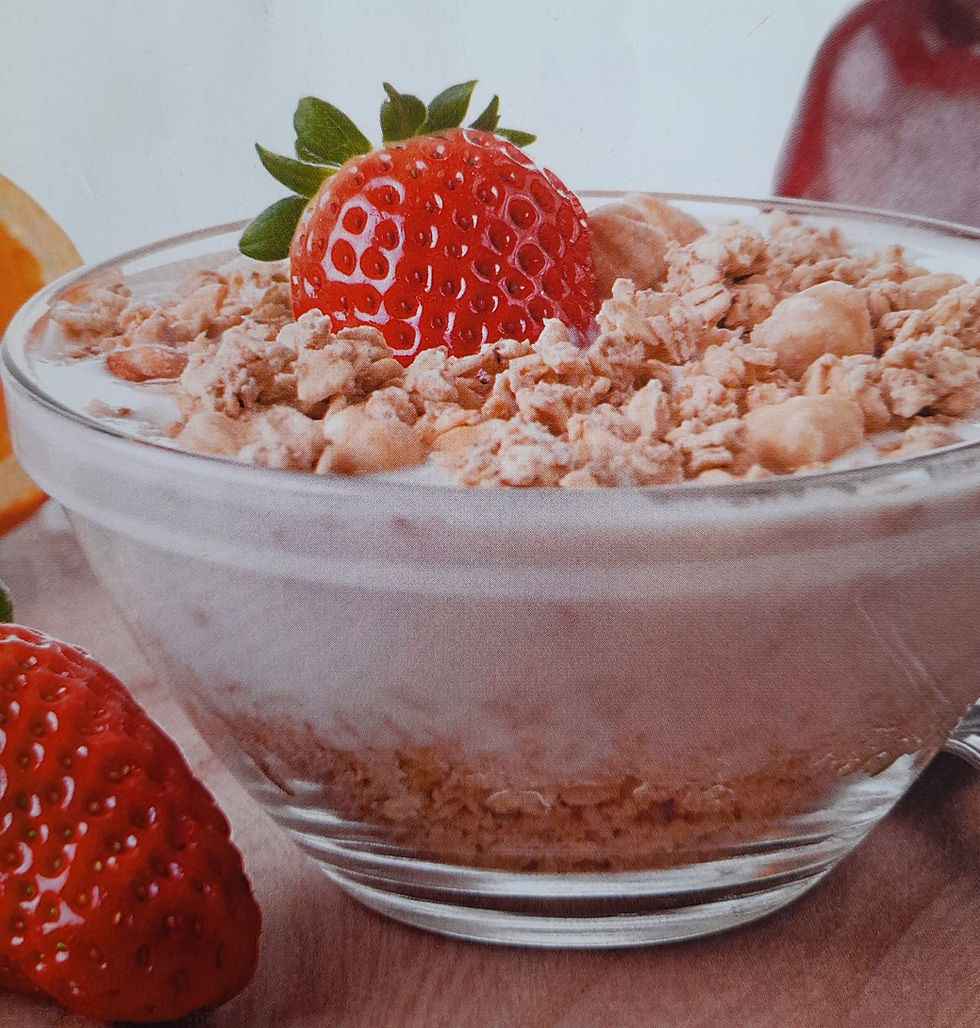 avena con yogur