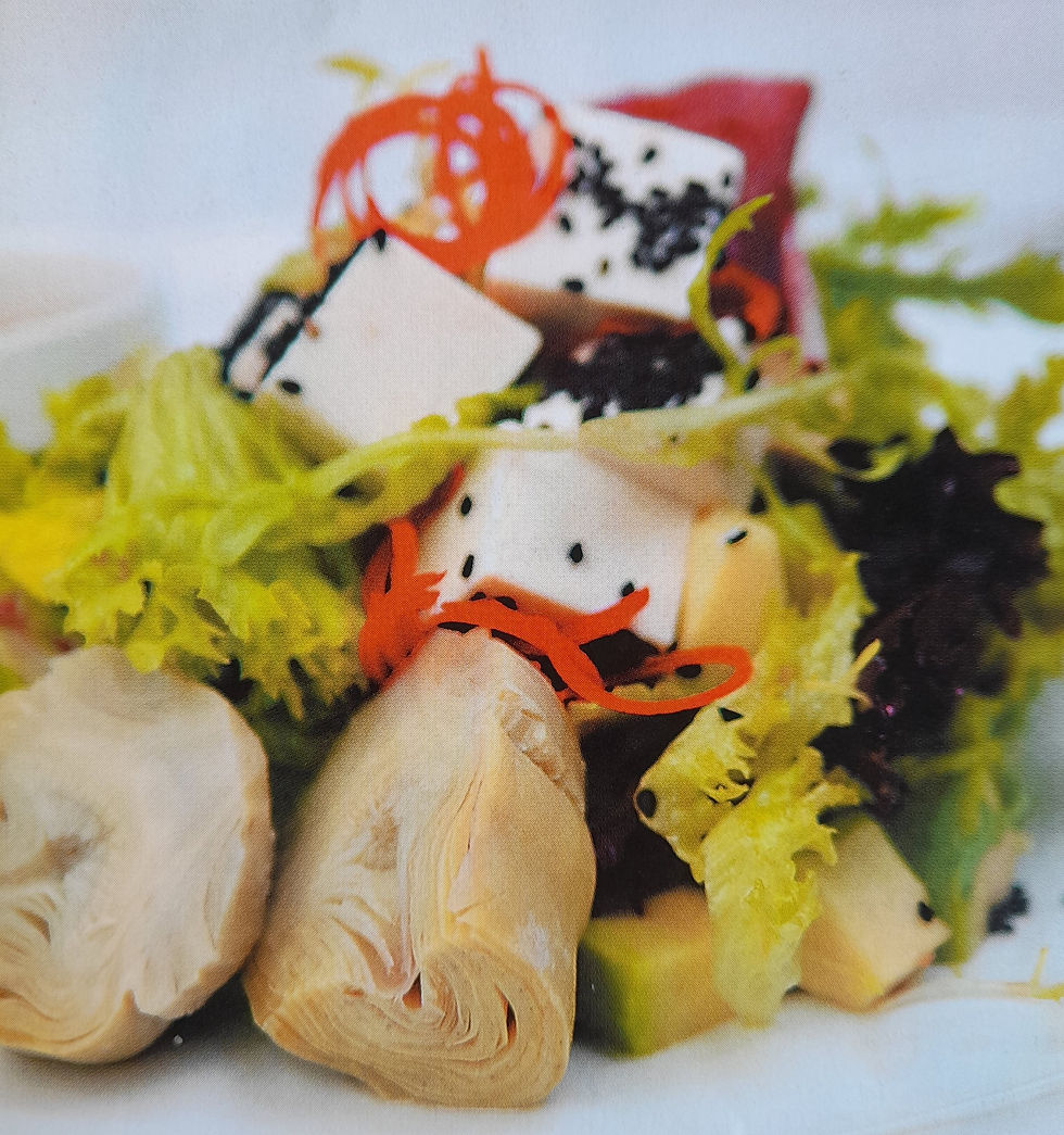 Ensalada de alcachofas