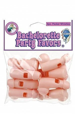 Bachelorette Party Pecker Whistles -