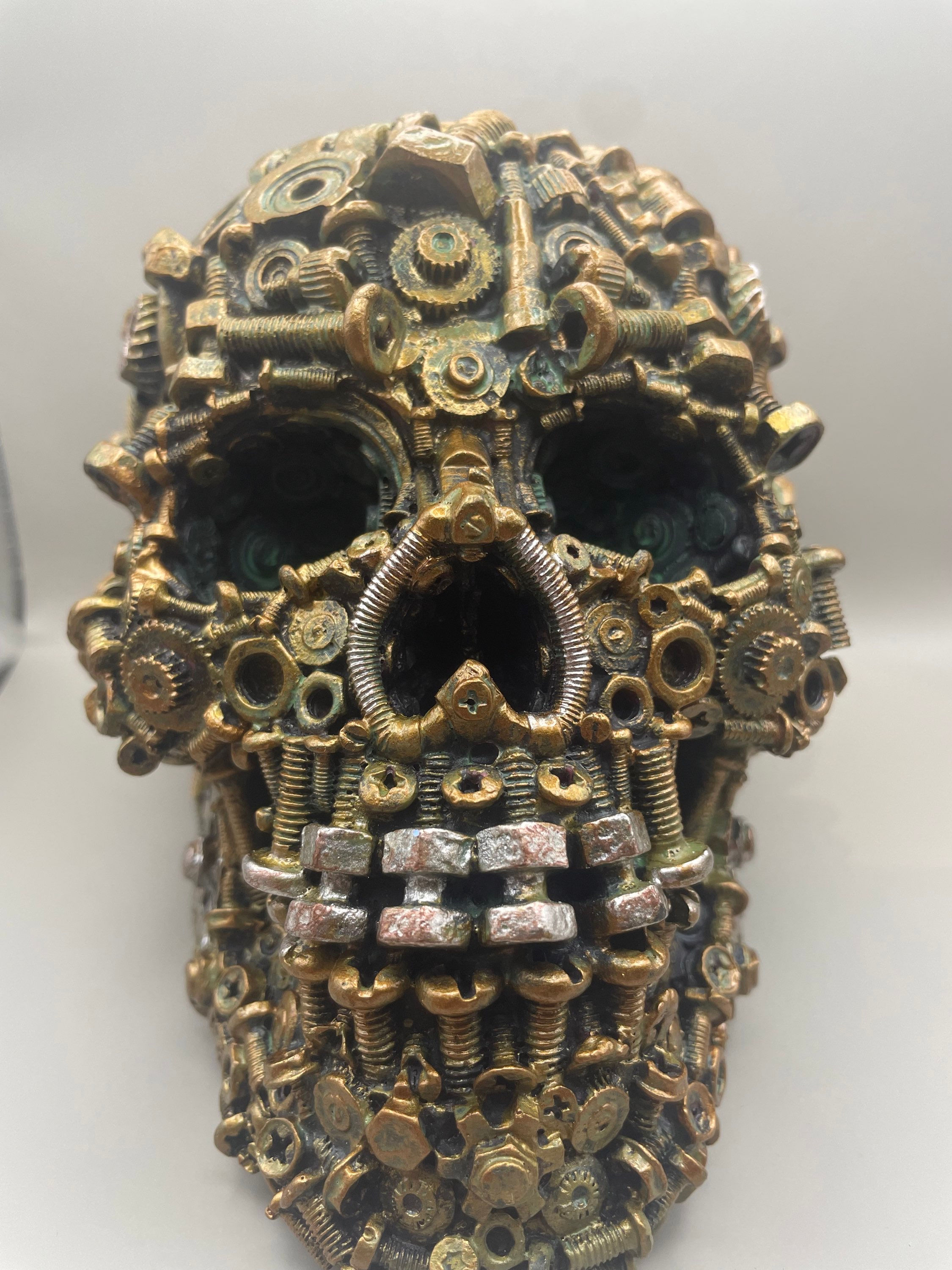 Gear Steampunk Skull