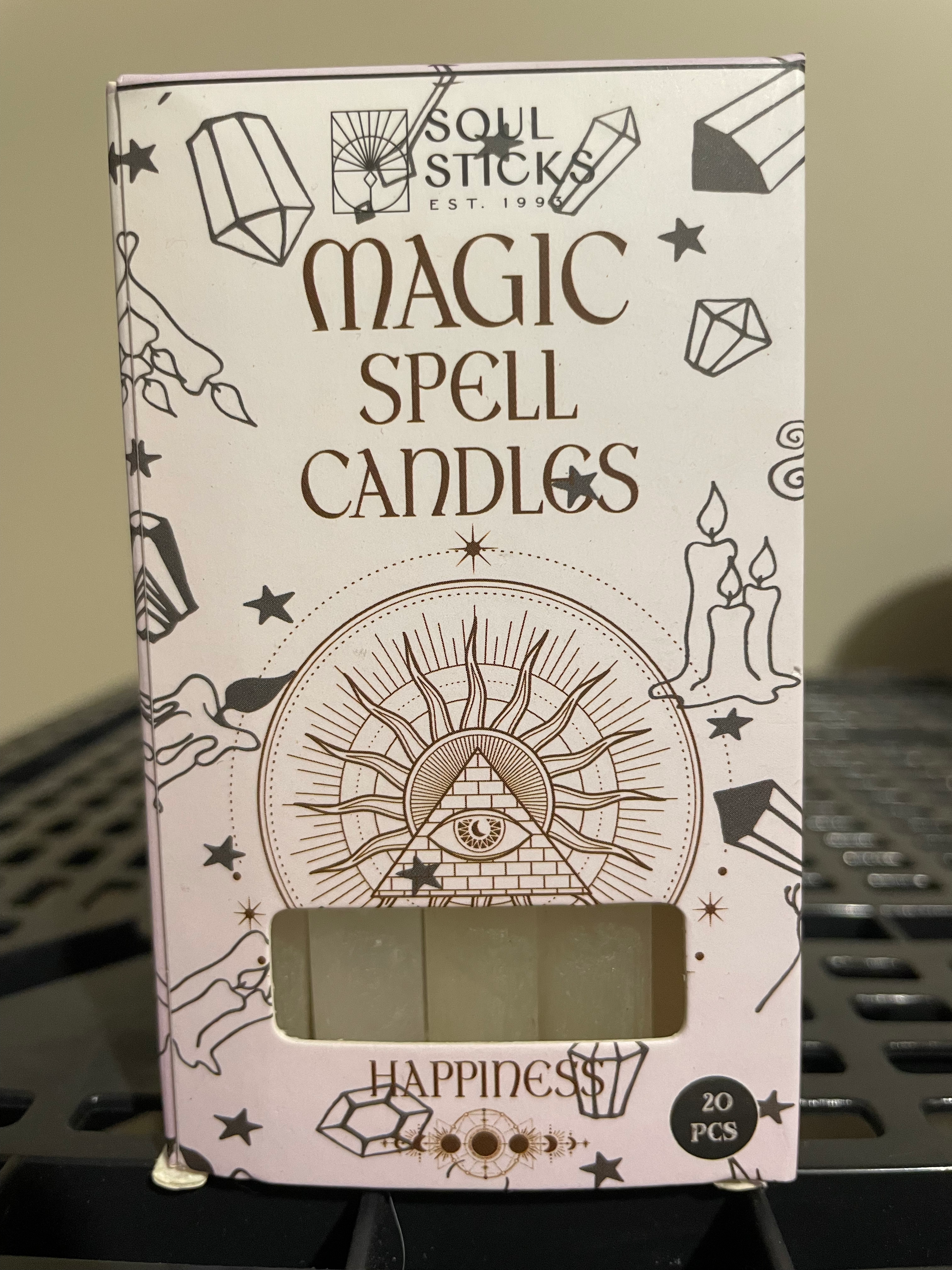 20 Count Box of Chime Candles