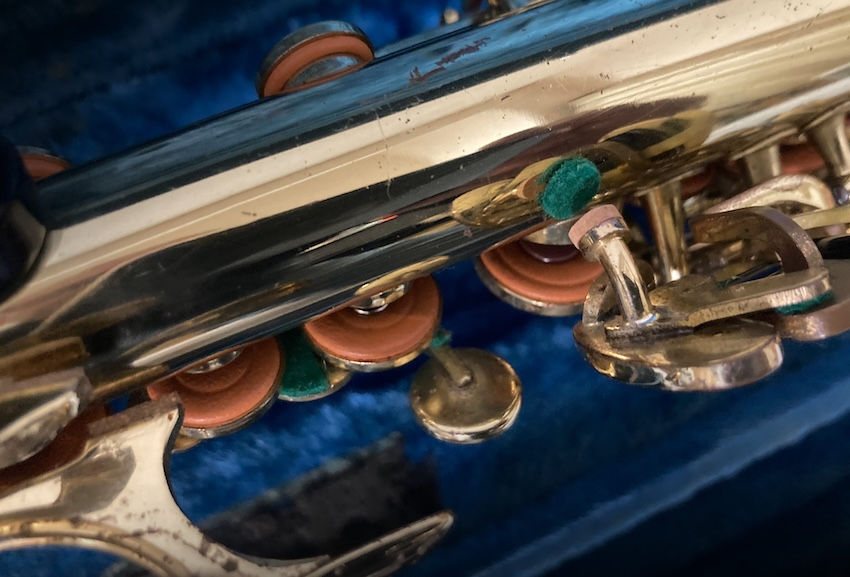 Thumbnail: YSS 61 Soprano Purple Logo Sax - fully overhauled