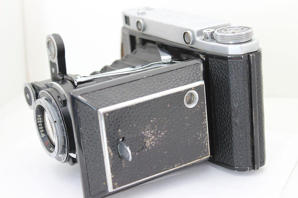 Миниатюра: Фотоаппарат складной Москва 5 КМЗ 6Х6 | 6Х9 тип 120 Момент 24С