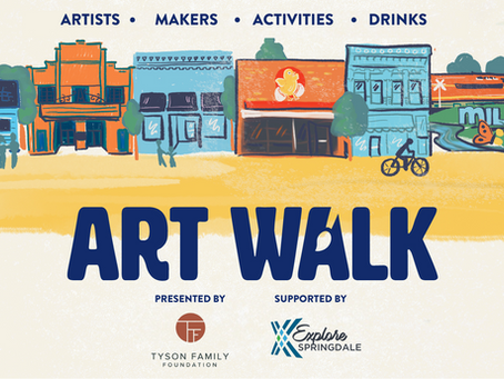 Sip, Stroll & See: Art Walk Returns to Downtown Springdale