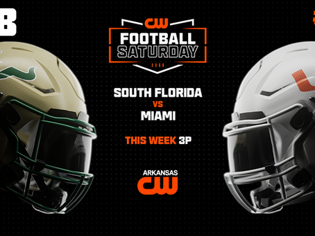 It’s a ranked showdown in Miami this Saturday on The CW.