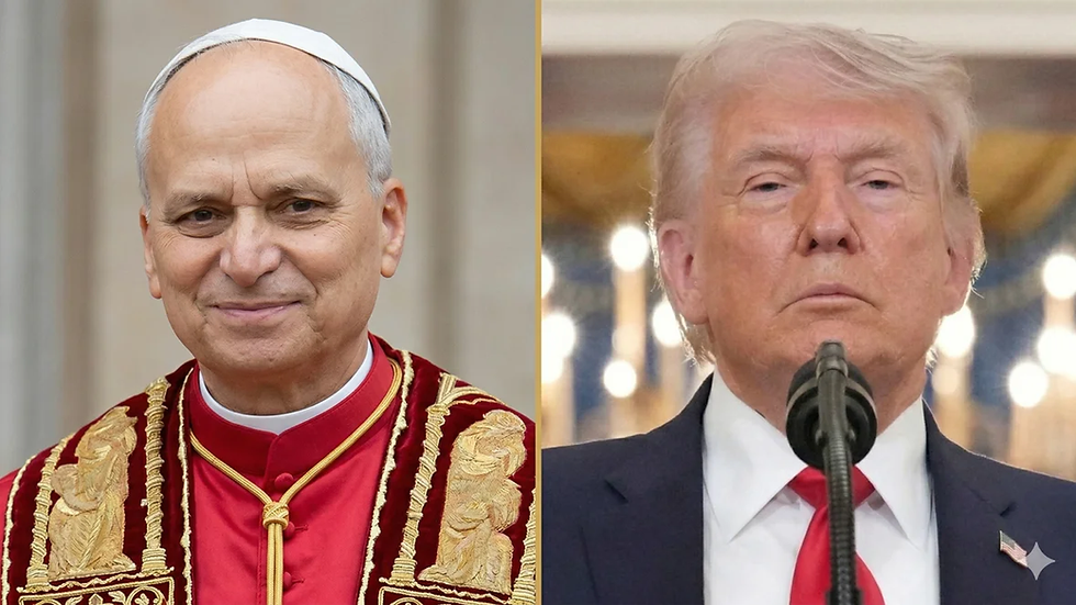 Trump troca críticas com Papa Leão XIV e amplia crise entre Casa Branca e Vaticano