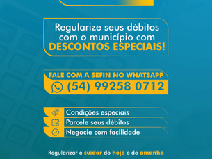 REFIS 2026 já está em vigor e oferece condições especiais para regularização de débitos