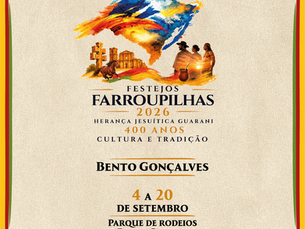 Confira a Programação dos Festejos Farroupilhas de 08 a 13 de setembro em Bento Gonçalves