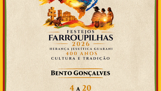 Confira a Programação dos Festejos Farroupilhas de 08 a 13 de setembro em Bento Gonçalves