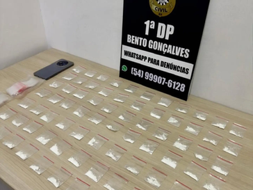 Polícia Civil prende homem por tráfico de drogas em Bento Gonçalves