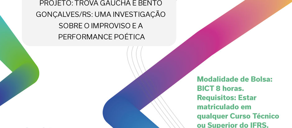 IFRS publica edital complementar para seleção de bolsistas