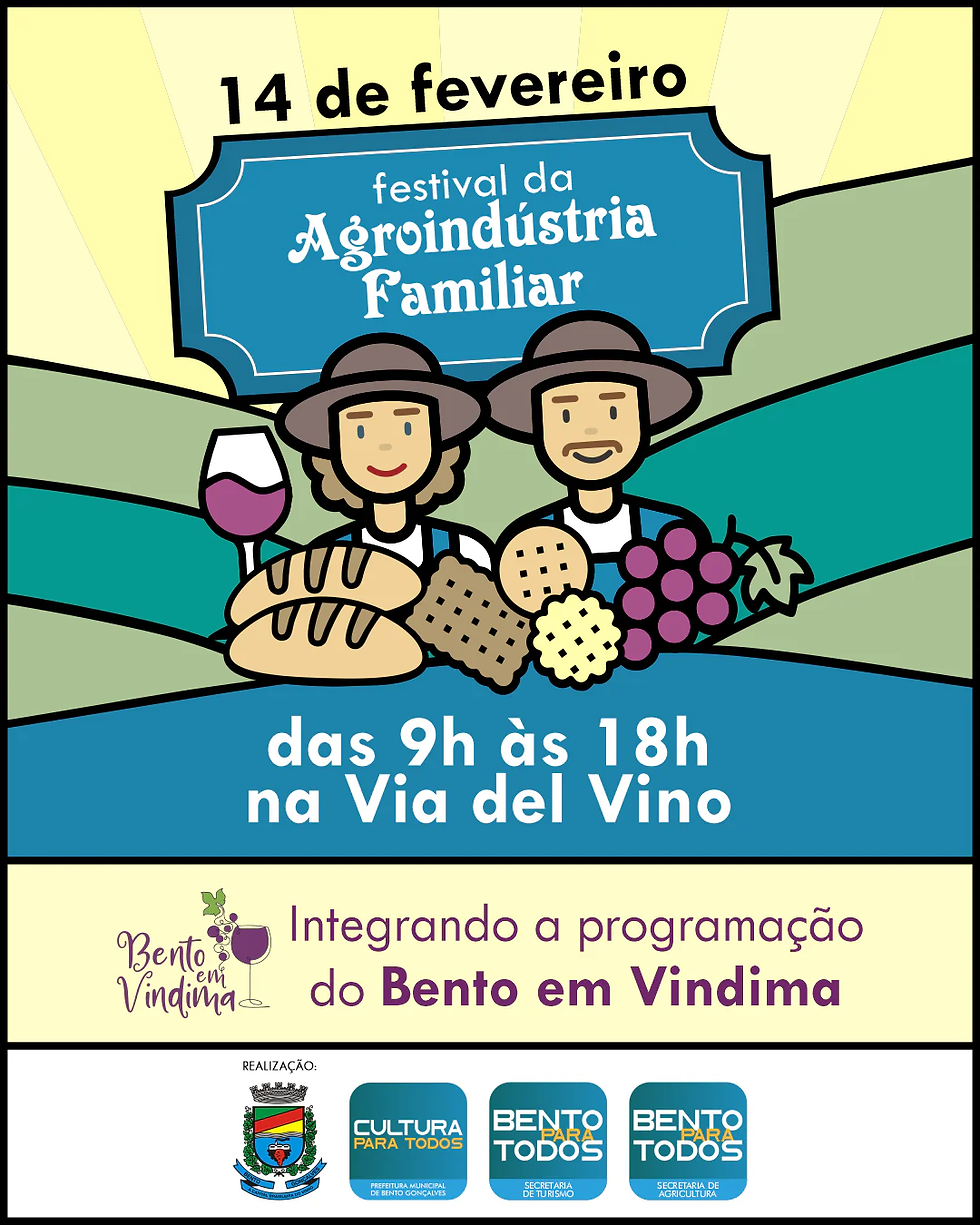Festival da Agroindústria Familiar acontece no próximo sábado na Via del Vino