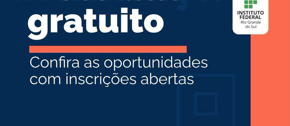 IFRS está com inscrições abertas em três cursos de mestrado