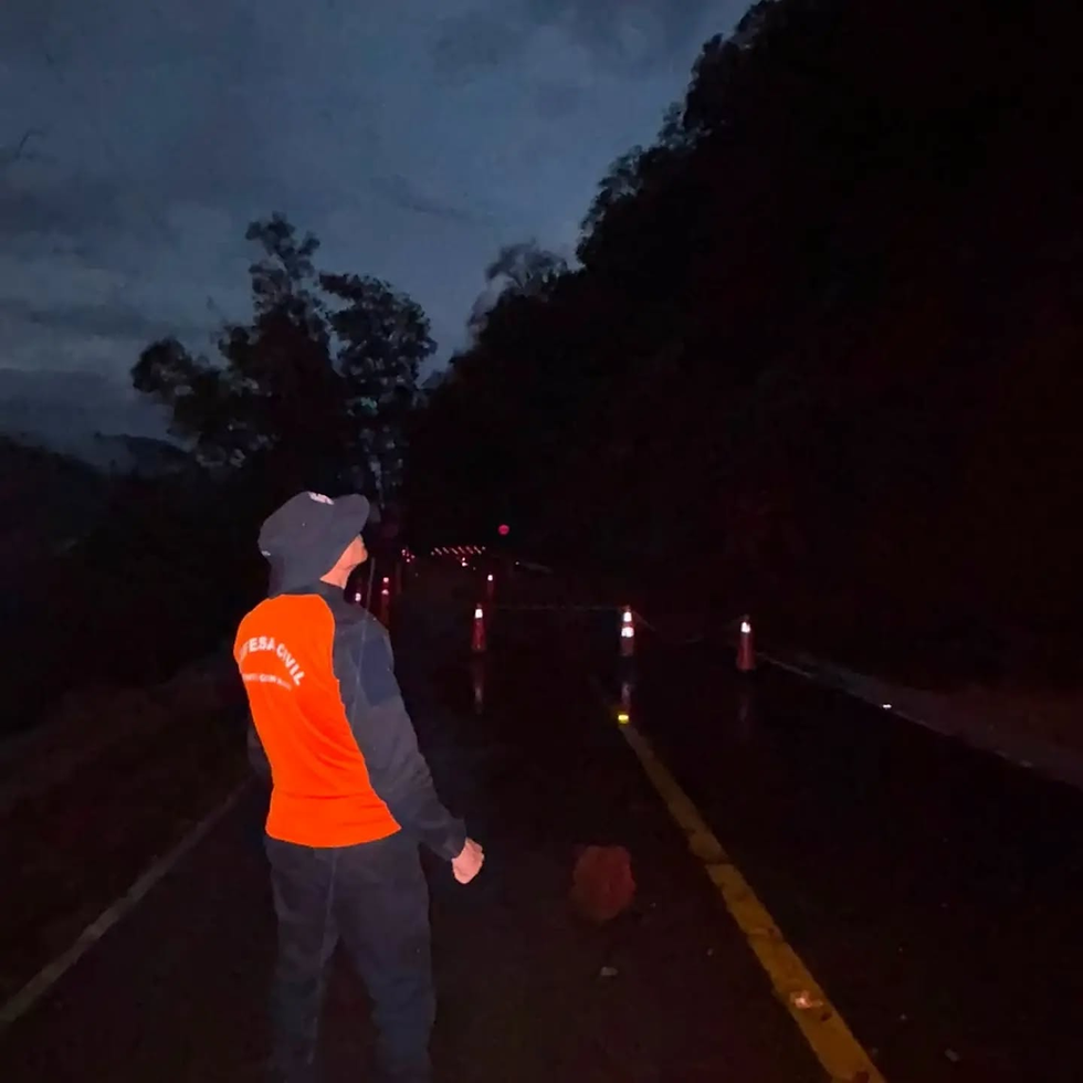 Equipes seguem com o monitoramento de áreas em virtude da chuva em Bento Gonçalves 