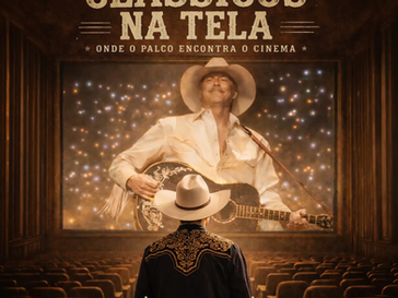 Espetáculo “Clássicos na Tela” leva tributo a Alan Jackson para a Casa das Artes 