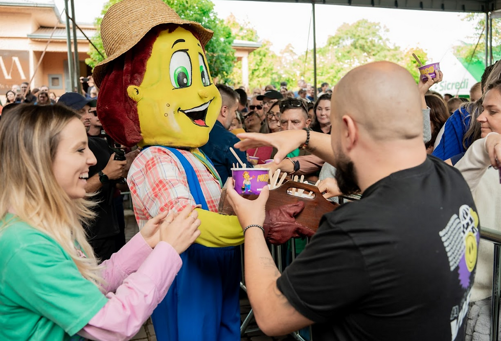 13º Polentaço bate recorde de público e recebe 25 mil visitantes