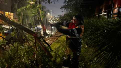 Temporal causa estragos em Bento Gonçalves