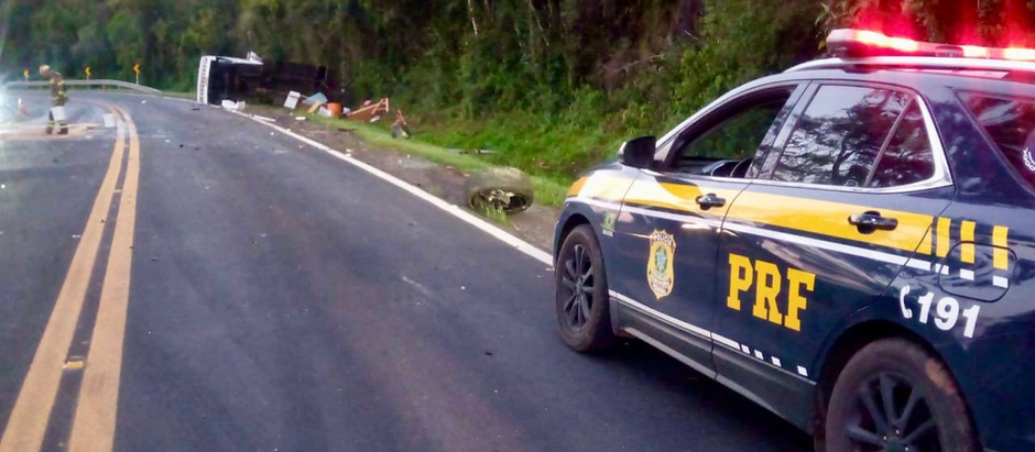 PRF prende motorista após acidente com feridos graves em Bento Gonçalves
