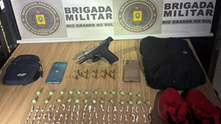 Brigada Militar prende suspeito de homicídio em Veranópolis