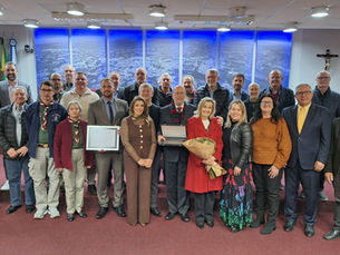 Câmara Municipal homenageia Paulo Tadeu Rocca Souza com Portaria de Louvor e Agradecimento