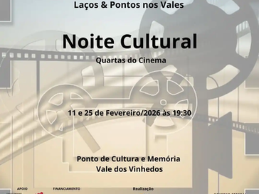 Ponto de Cultura e Memória Vale dos Vinhedos promove a Noite Cultural nesta quarta-feira