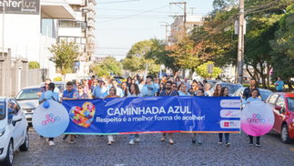 Abril Azul é encerrado com grande participação da comunidade em Farroupilha