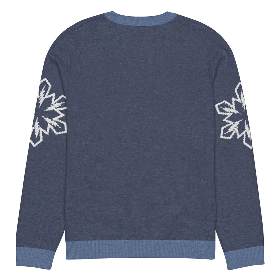 Thumbnail: Skier Bear Knitted Crew Neck Sweater
