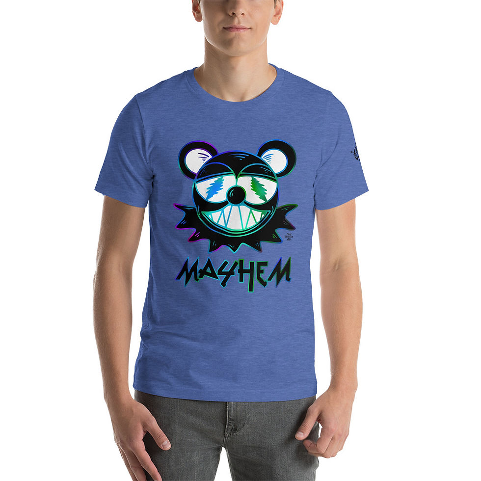 Thumbnail: JRAD-inspired Mayhem Unisex Bella + Canvas T-shirt