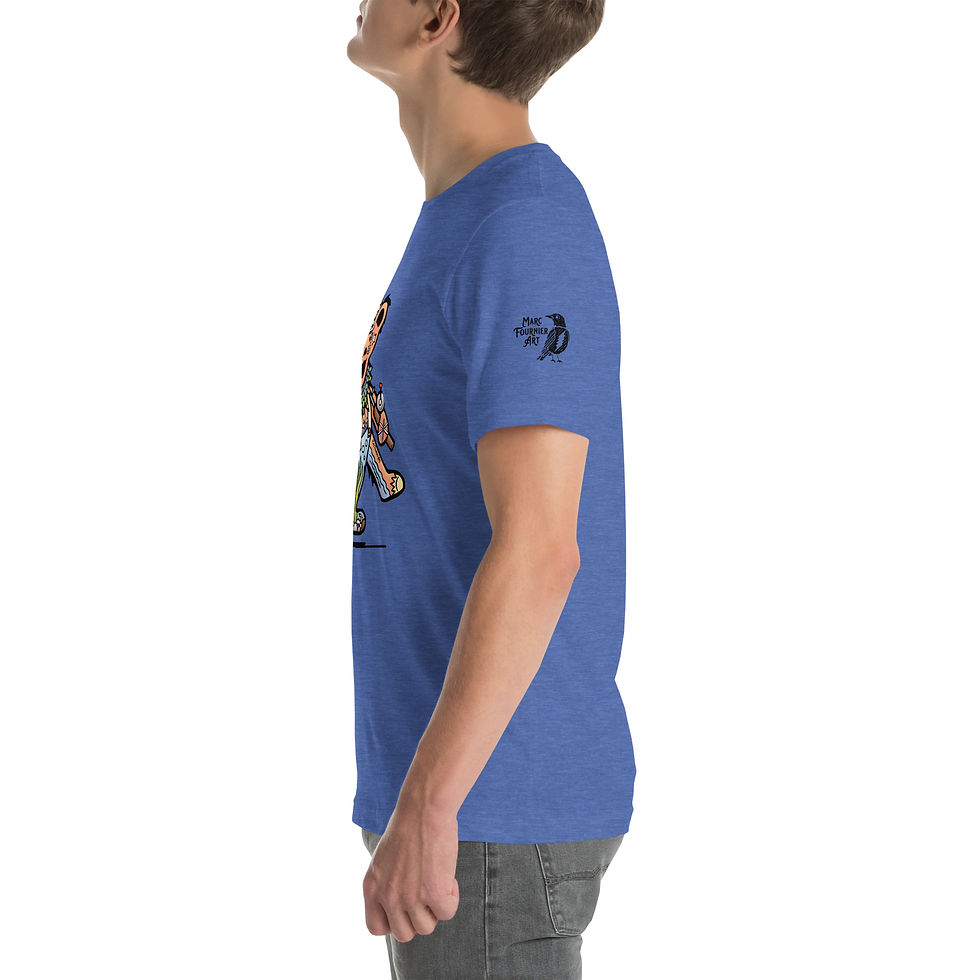 Thumbnail: Fishing Bear Nat’l Parks Bella + Canvas Unisex T-shirt