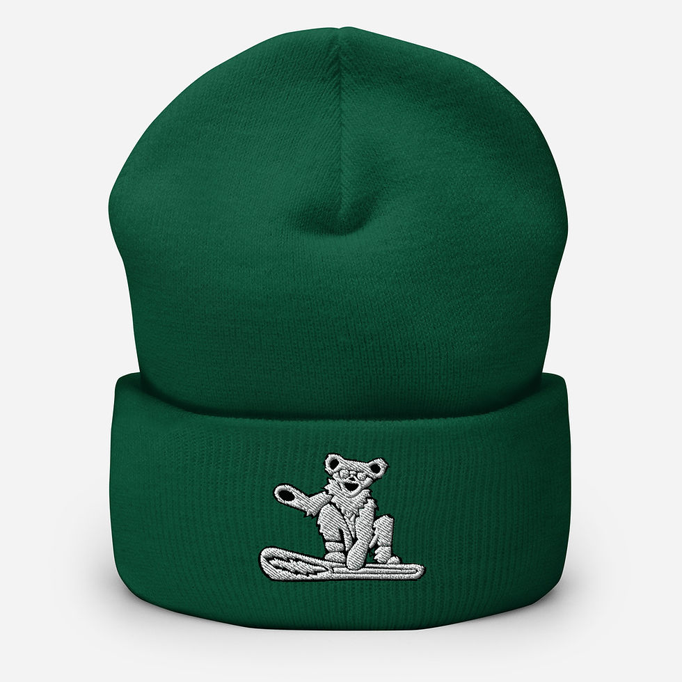 Thumbnail: Boarder Bear Cuffed Beanie