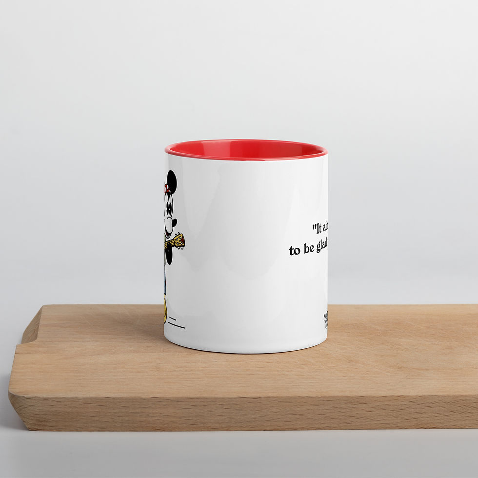 Thumbnail: Vintage Rockstar Mickey Badlands Ceramic Mug