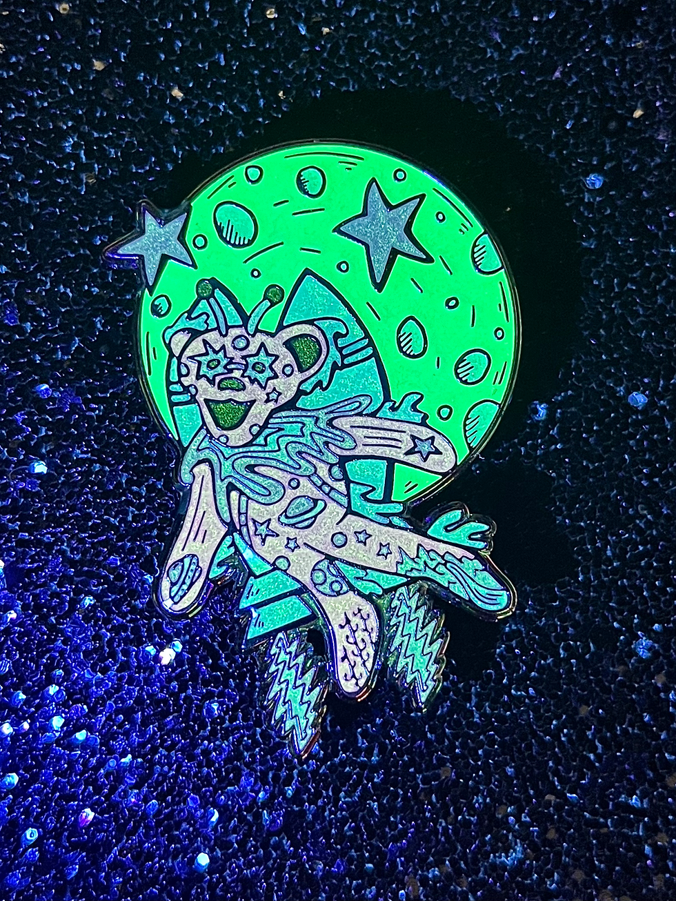 Thumbnail: Space Bear 2” Pins 