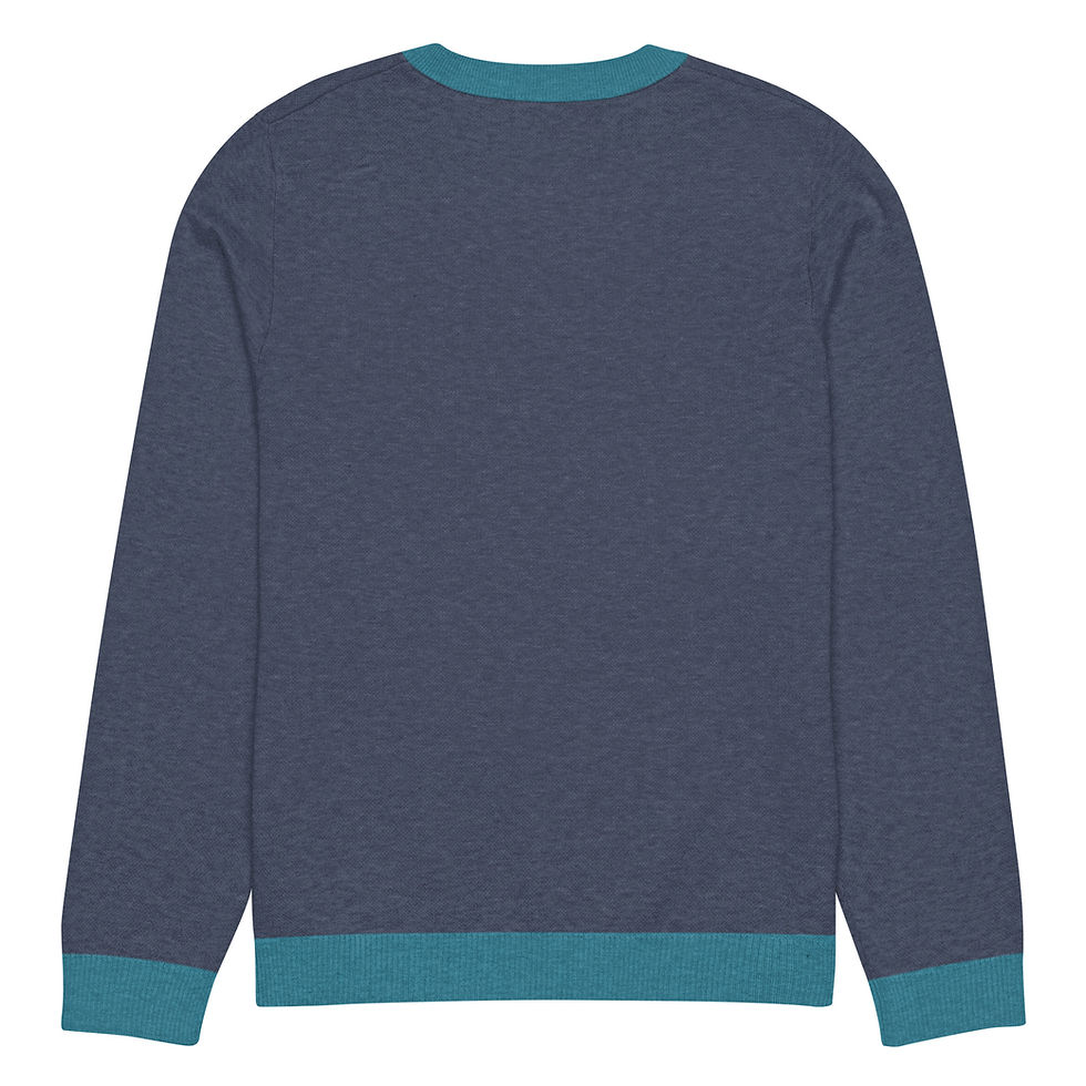 Thumbnail: Fire Dancer Knitted Crew Neck Sweater