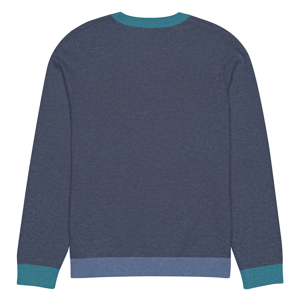 Thumbnail: Fire Dancer Knitted Crew Neck Sweater