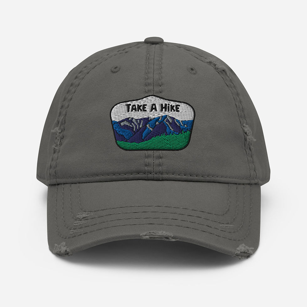 Thumbnail: Take A Hike Distressed Dad Hat