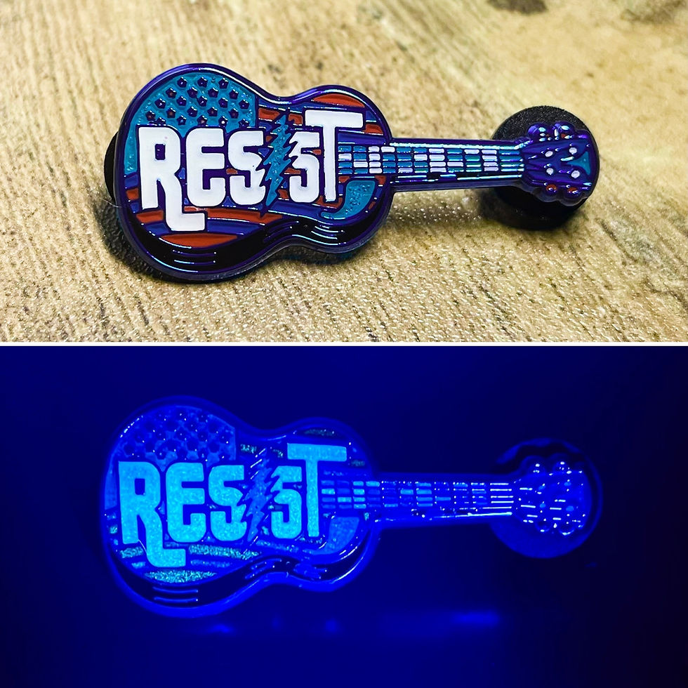Thumbnail: Resist 1.75” Enamel Pins