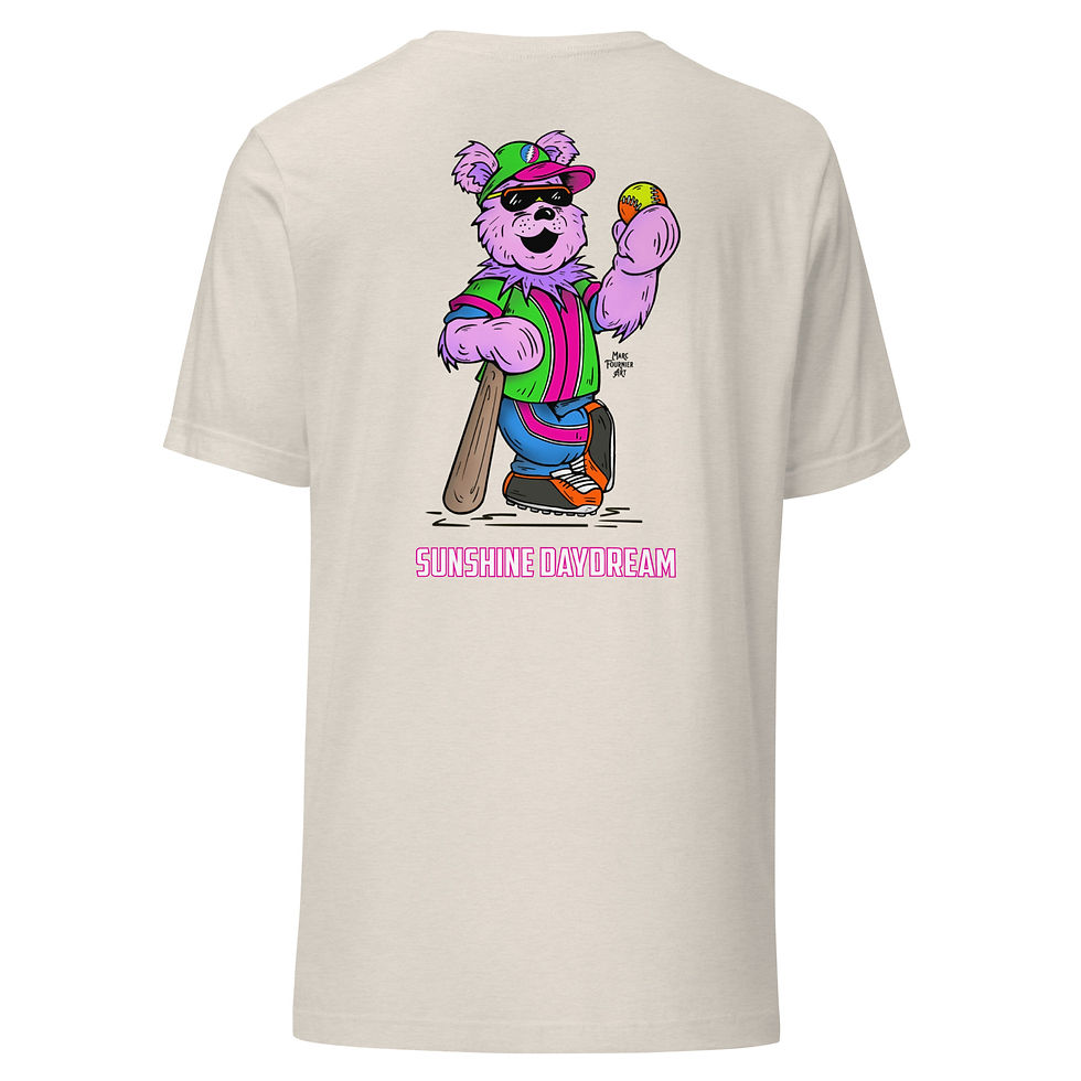 Thumbnail: Baseball Bear Bella + Canvas Unisex T-shirt