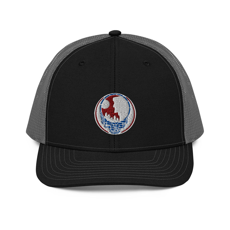 Thumbnail: New Hampshire Trucker Cap - Old Man of the Mountain - He’s Gone Design
