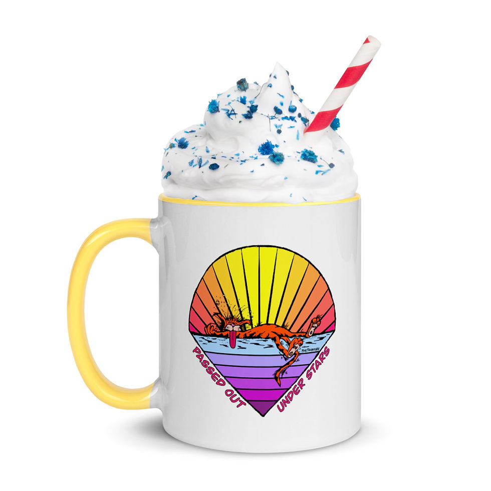 Thumbnail: Passed Out Under Stars Coffee Mug