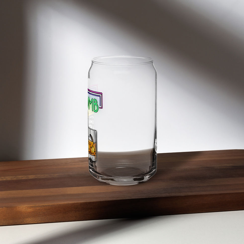 Thumbnail: Grace is Gone 16oz. Can-shaped Glass