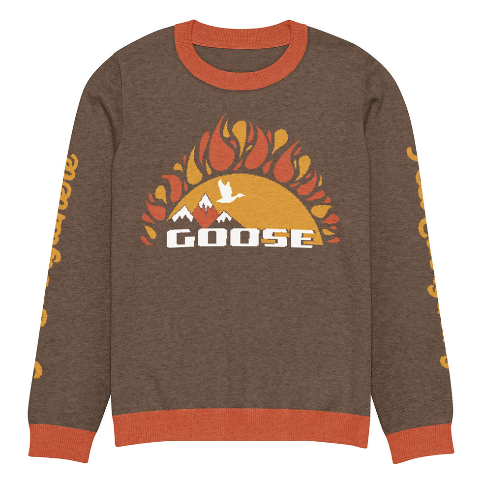 Thumbnail: Western Sun Knitted Crew Neck Sweater