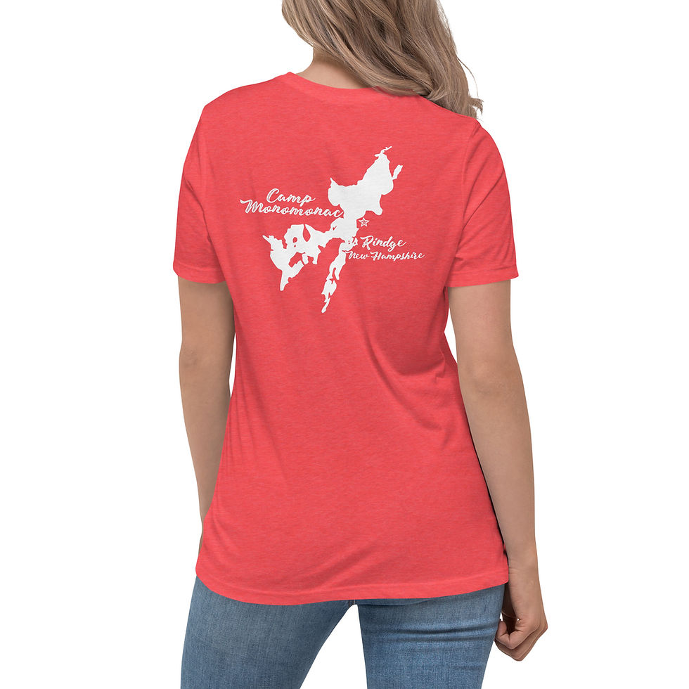 Thumbnail: Camp Monomonac Alumni Women's Relaxed Bella + Canvas T-Shirt