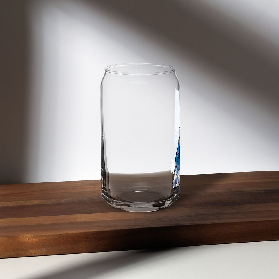 Thumbnail: Northern Attitude - New Hampshire Can-shaped Glass