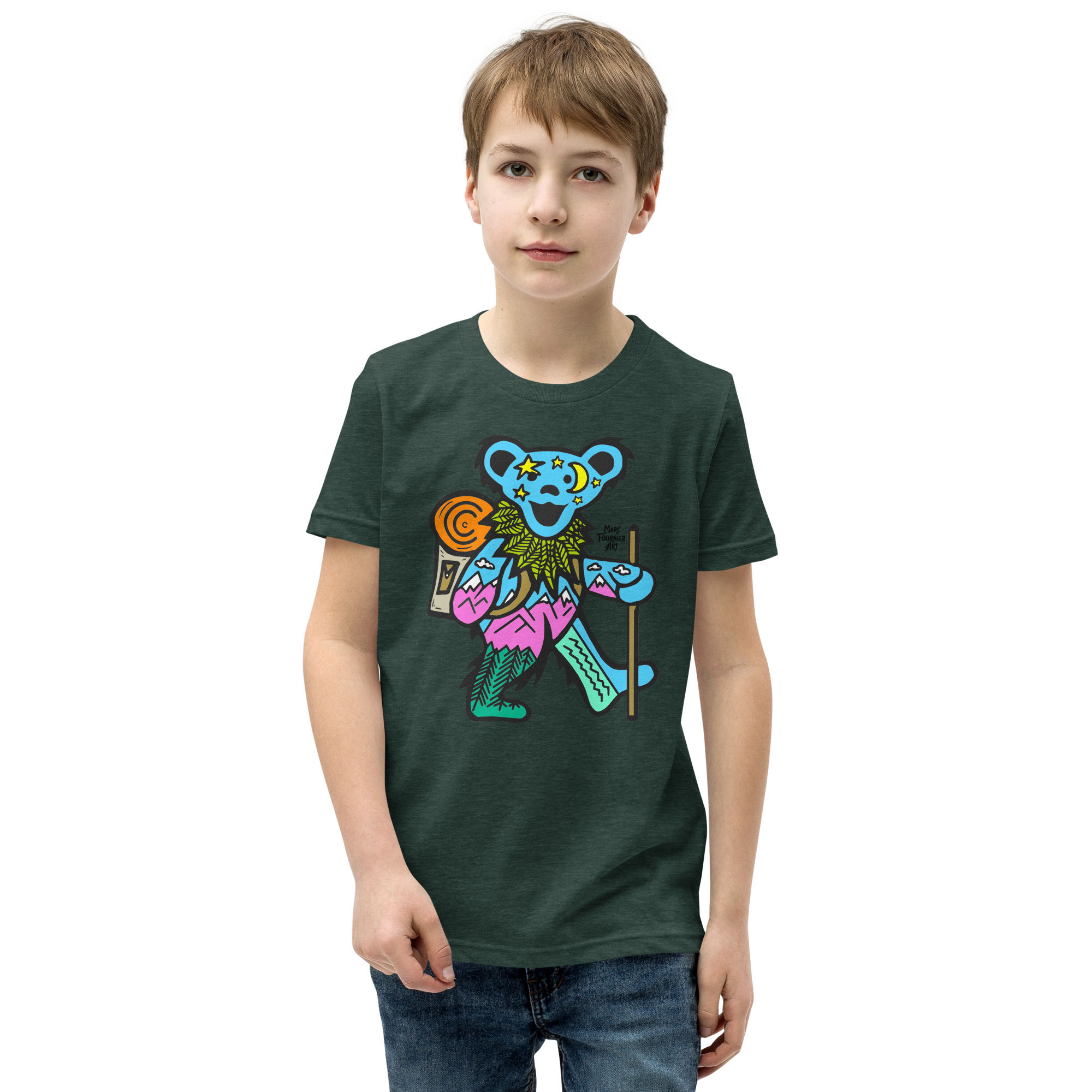 Nature Bear Youth Short Sleeve T-Shirt