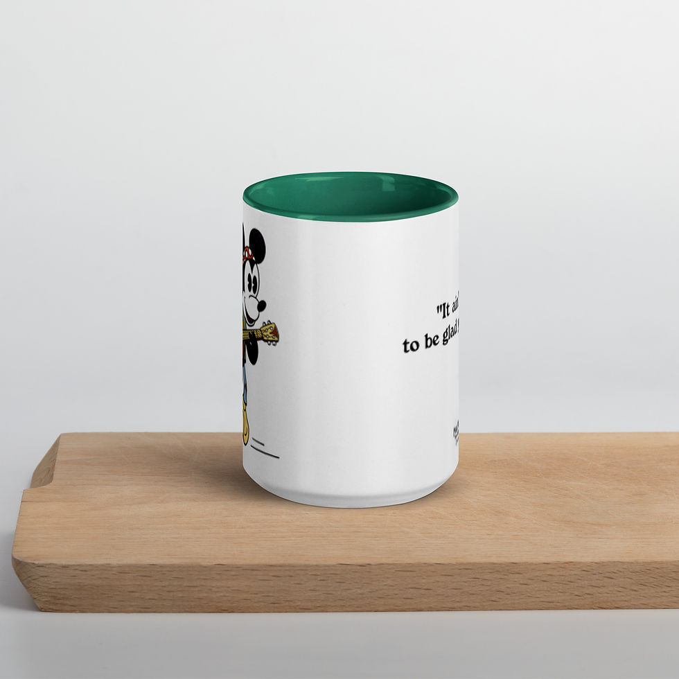 Thumbnail: Vintage Rockstar Mickey Badlands Ceramic Mug